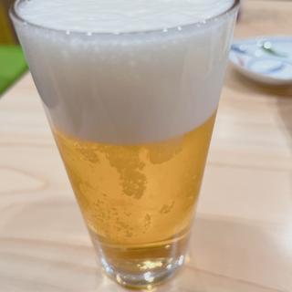 生ビール(小)(そば処 寿美吉)