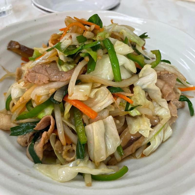 肉野菜炒め(洋華)