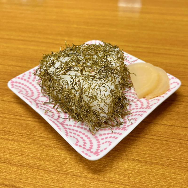 昆布おにぎり1ケ(そうめん金龍 大岩店)