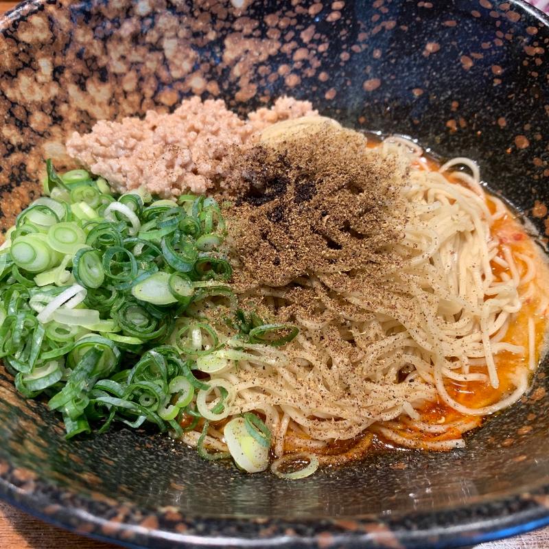 汁なし担担麺（大）(汁なし担担麺専門 キング軒福岡天神店)