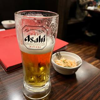 生ビール(つぼ八 中央区南５条店)