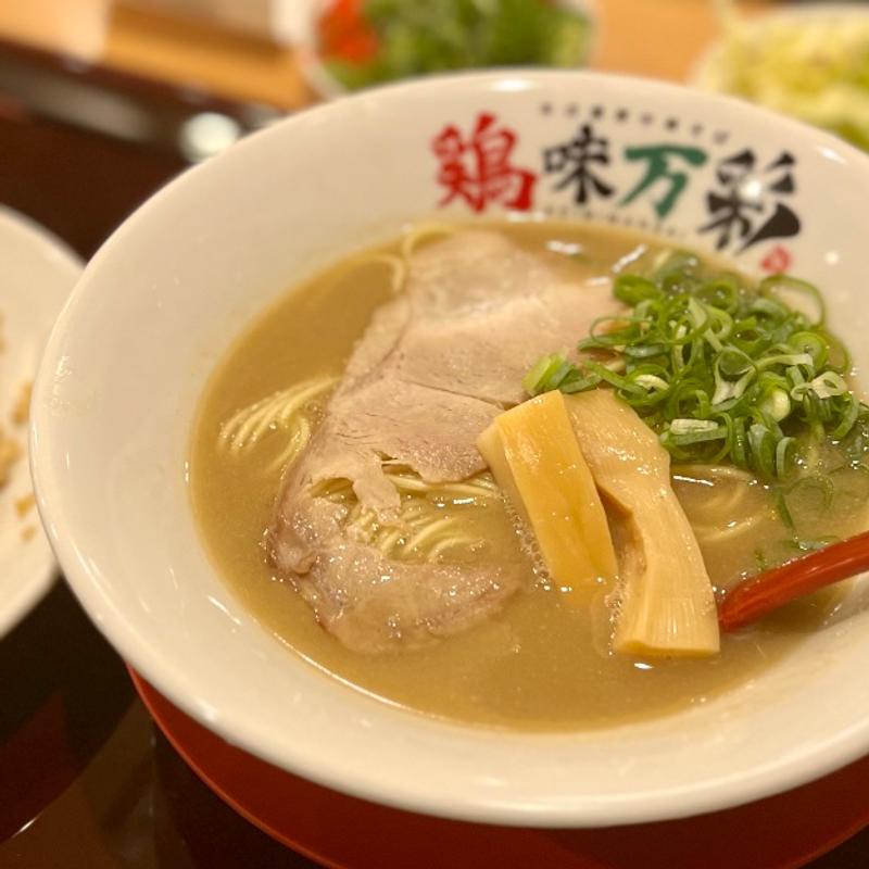 濃厚(濃厚鶏白湯ラーメン 鶏味万彩)