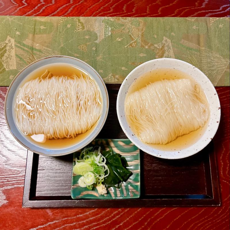 「生」そうめん＆そうめん食べ比べセット(旅館　だんごや )
