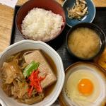 肉豆腐定食(新宿美祿亭)