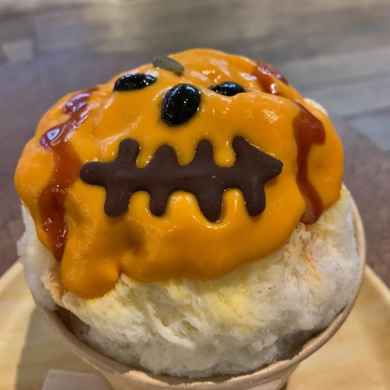 ぱんぷきんさん(天然かき氷 氷の音)