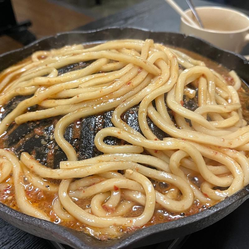 うどん焼き(鹿角ホルモン亭 )