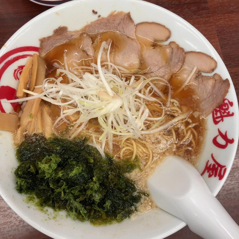 あご煮干し醤油ラーメン(京都北白川ラーメン魁力屋 四条烏丸店)
