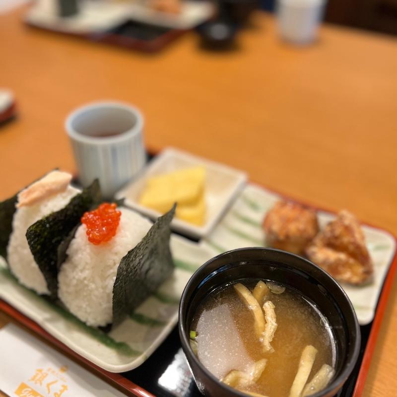 おにぎりセット　筋子(釜炊きごはん銀くま)