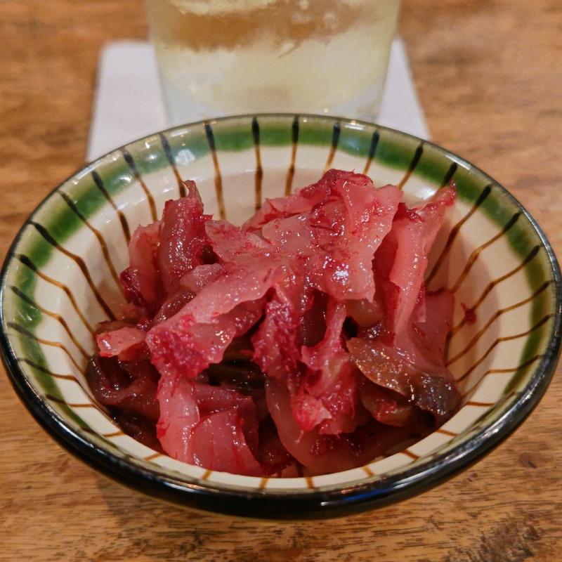 梅ザーサイ(さんだーす ちぇるる野毛店)