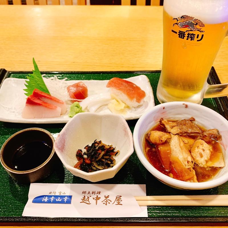 越中おまかせドリンクセット(日本酒スローフード とやま方舟 富山駅店 )