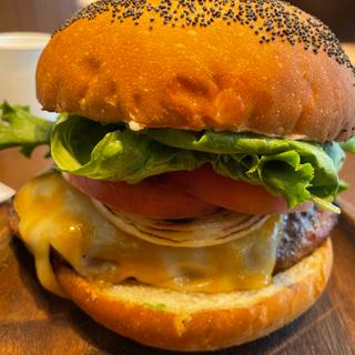 厚切りコルビージャックチーズバーガー(KUA`AINA 東京スカイツリータウン・ソラマチ店)