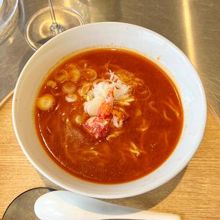 オマールエビラーメン(めんとスープ Ando Noodle Gastronomic)