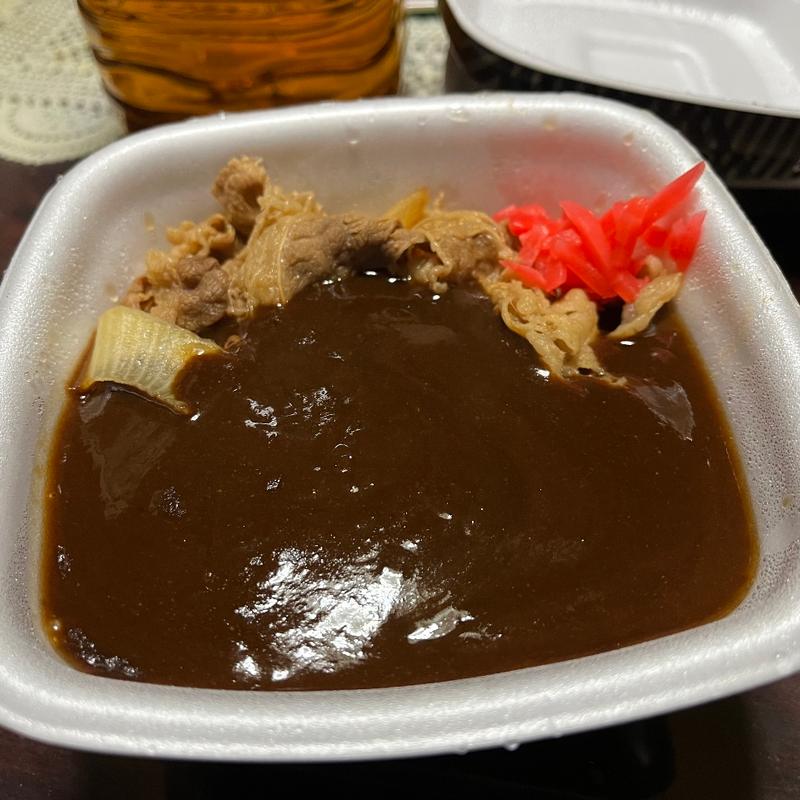 牛黒カレー(吉野家 川越栗橋線菖蒲町店)