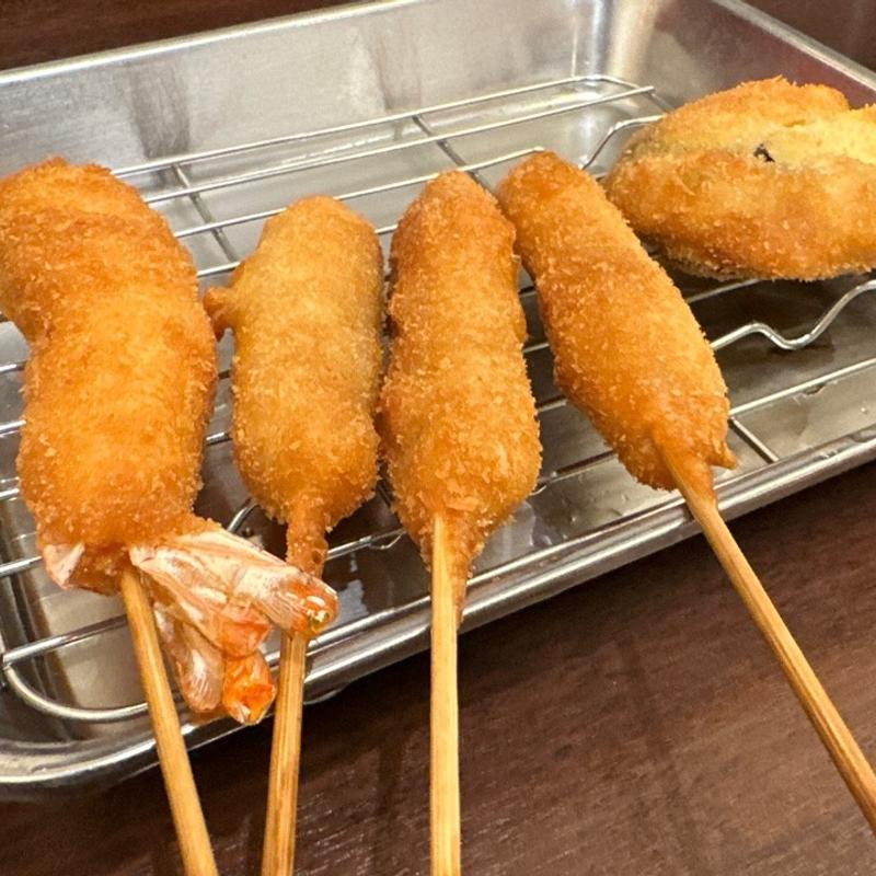 串カツ(個人セレクト)(串かつだるま 新大阪駅なか店)