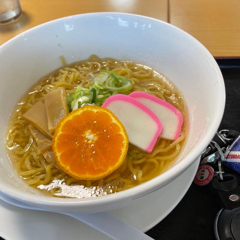 みかんラーメン(月見茶屋 )