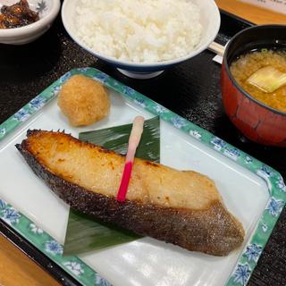 銀だら京粕漬定食(京粕漬 魚久銀座店 （キョウカスヅケウオキュウ）)