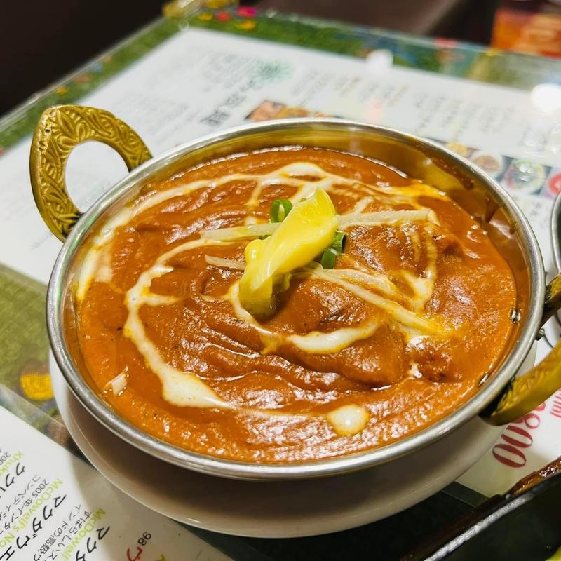 バターチキンカレー(インド料理 アルナーチャラム 本店)