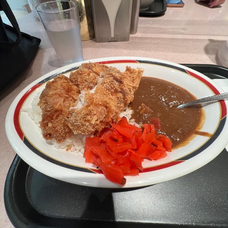 BIGチキンカツカレー(カレーショップ アルプス)
