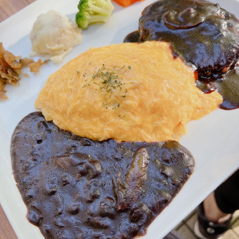 松本楼の選べるビッグプレートランチ(日比谷松本楼)