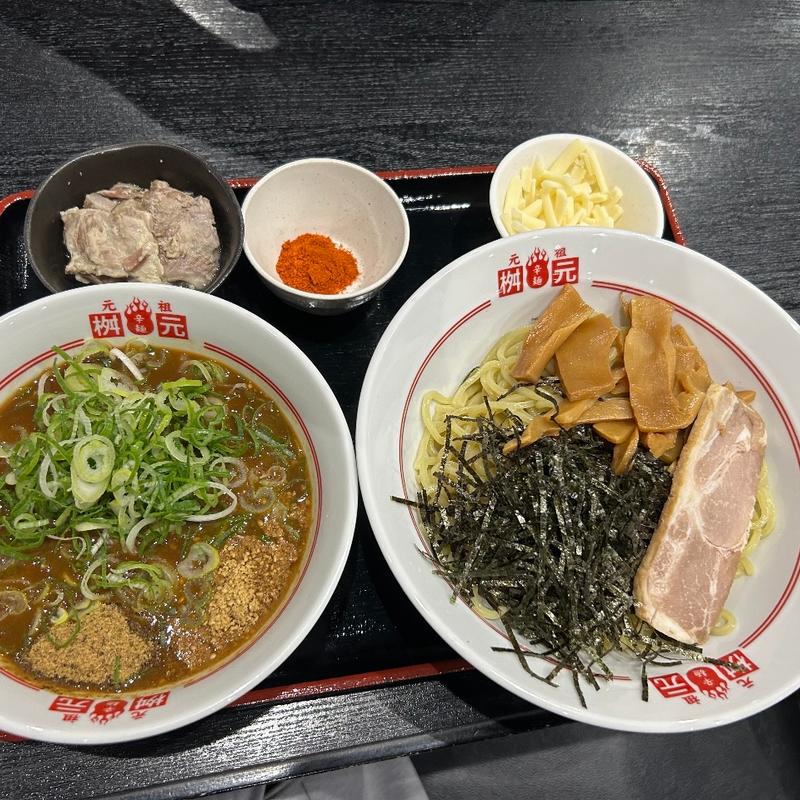 桝本特製つけ麺（つけても辛旨❗️）(辛麺屋桝元 亀崎店)