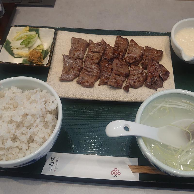 仙台 熟成牛たん焼き定食1.5人前(仙台牛たんけやきつくば研究学園店)