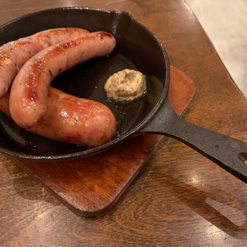 笹豚ソーセージ盛り合わせ(大雪地ビール館)