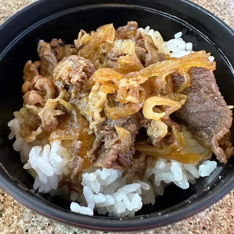 ミニ牛めし(天領うどん 梶木店 （てんりょううどん）)