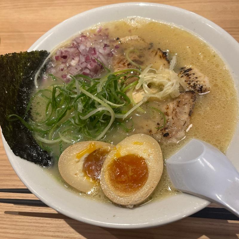 鶏白湯 炙り鶏そば(丸源ラーメン 練馬関町店)