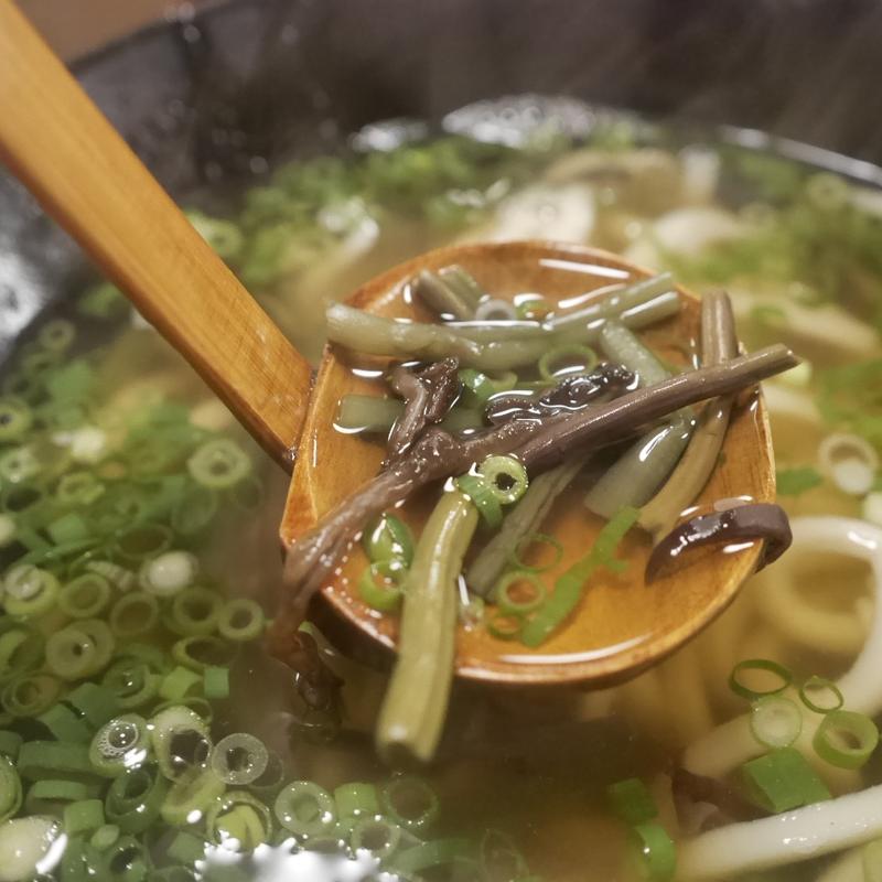山菜うどん(釜あげうどん 太郎)