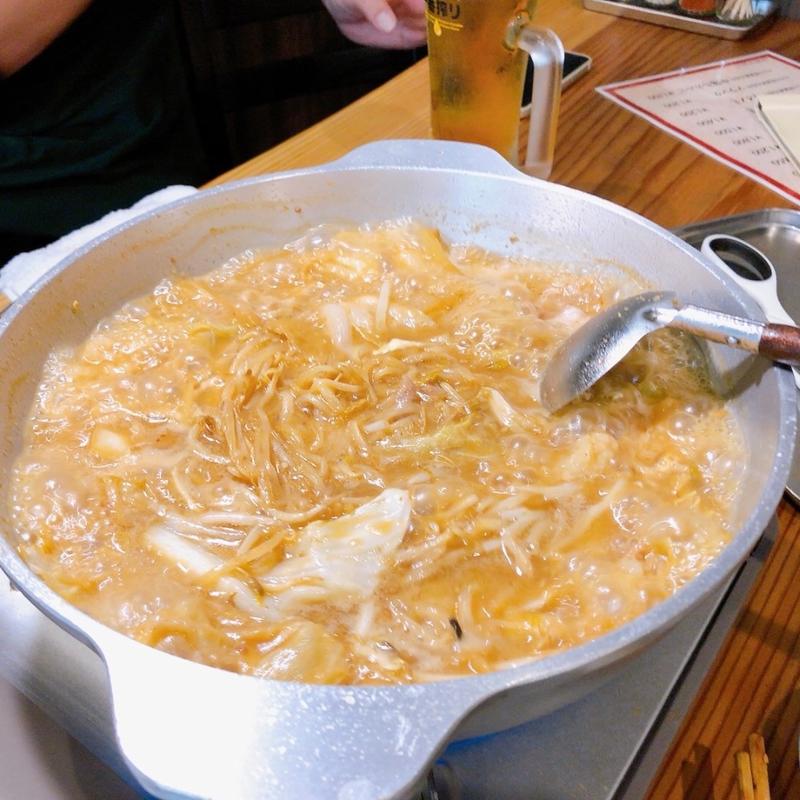 ホルモン鍋(焼肉苑カズ)