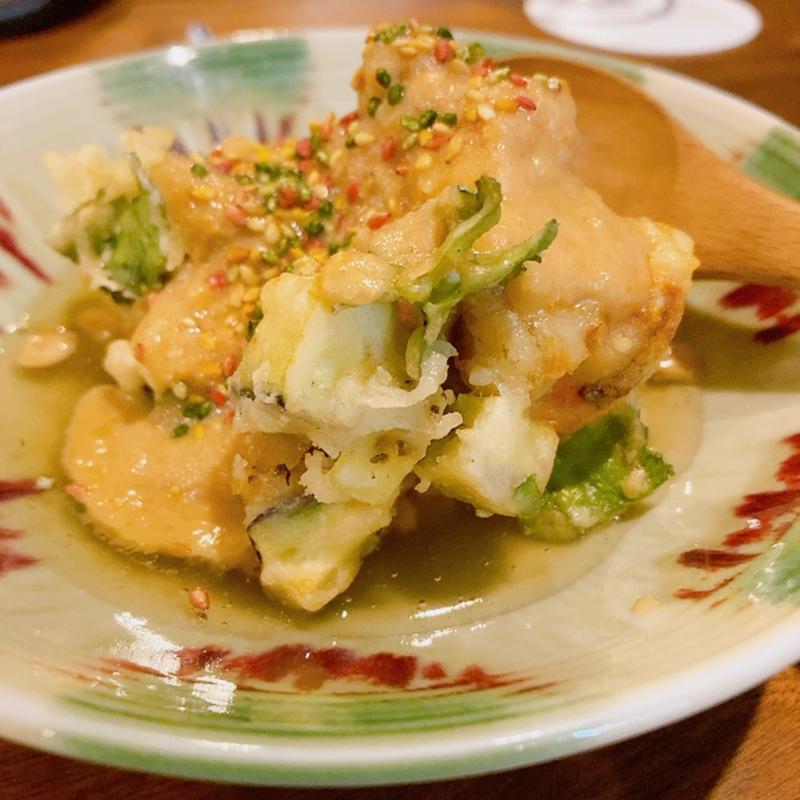 車海老のかき揚げ(8分め料理店)