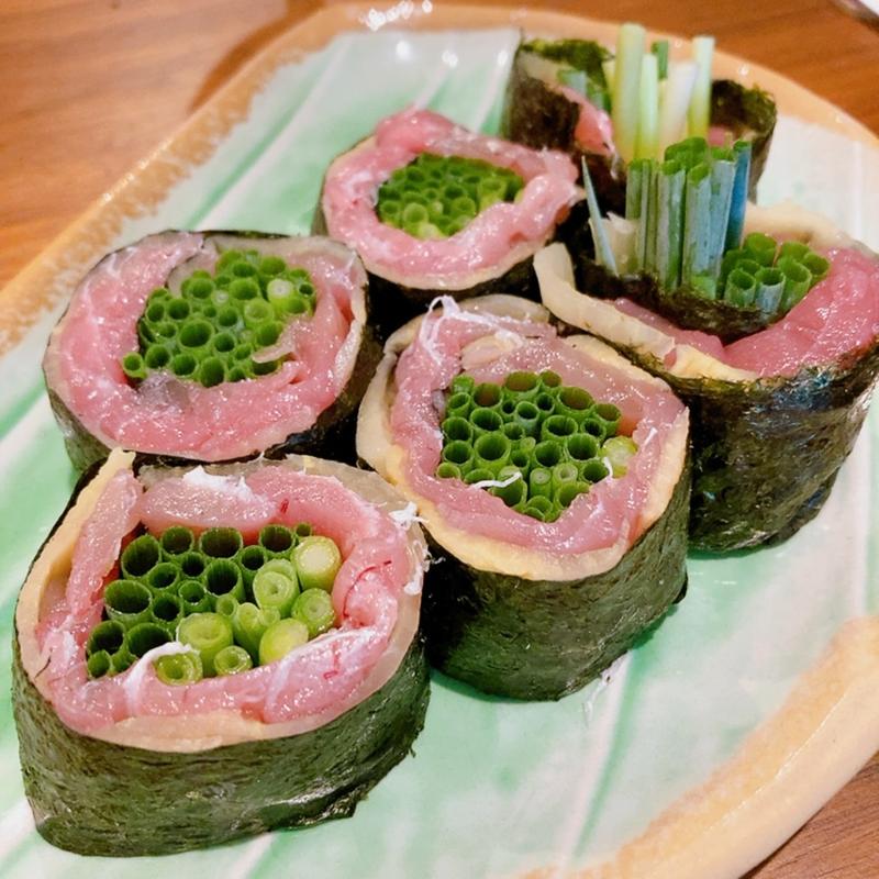 トロたく巻き(8分め料理店)