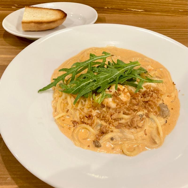 海老! 海老! 海老!オマール海老のビスク風(Mr.Pasta)