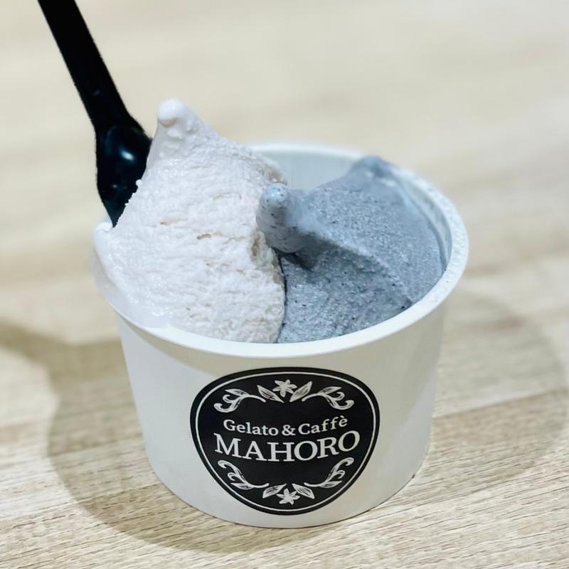 ゴマ＆マロングラッセ(Gelato&Caffe MAHORO 光が丘店)