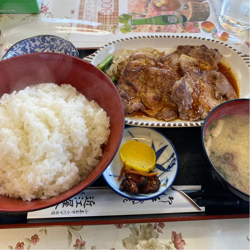 焼肉定食(近江屋食堂)