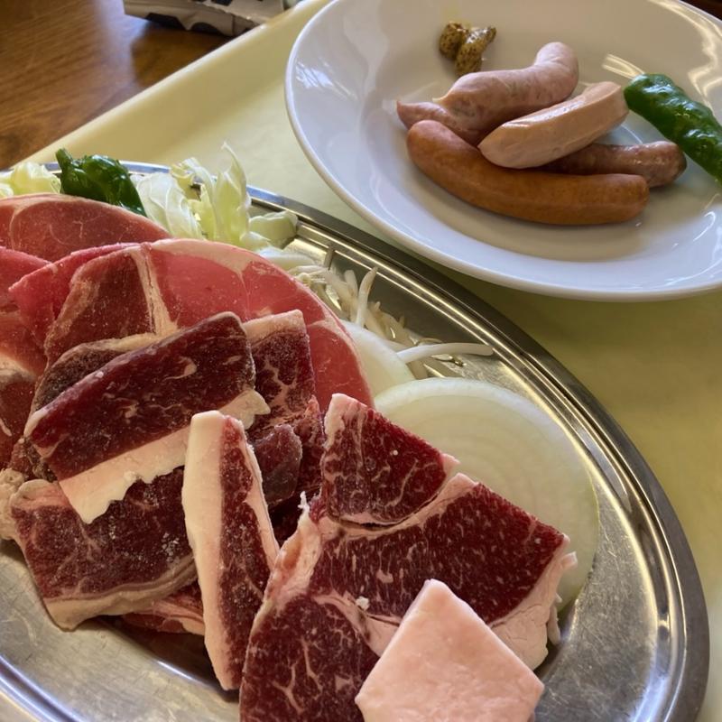 ミックスジンギスカンセット(ジンギスカンハウスサンガ)