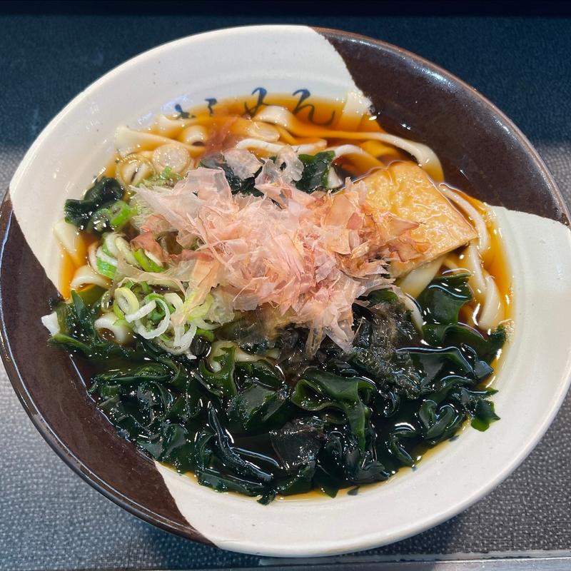 わかめきしめん(住よし JR名古屋駅 新幹線上り)