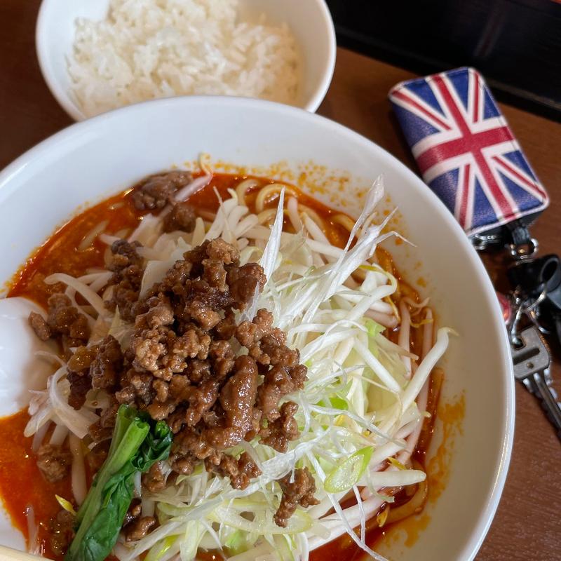 極太野菜坦々麺ランチ(ジーマ （zhi-ma）)