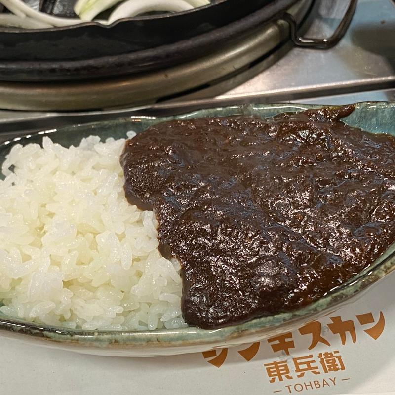 ラムカレー(ジンギスカン東兵衛)