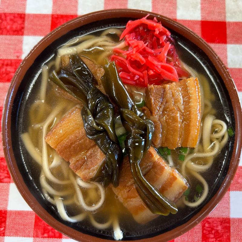 三枚肉そば(宮里そば)