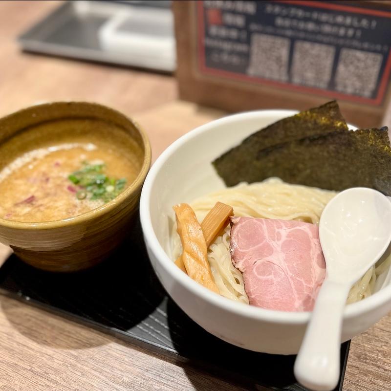 濃厚さんま醤油つけそば(麺処まるはBEYOND 大通り店)