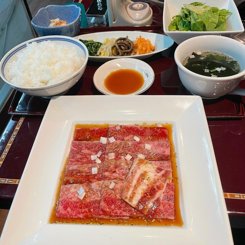 焼肉ランチ(叙々苑 上野広小路店)