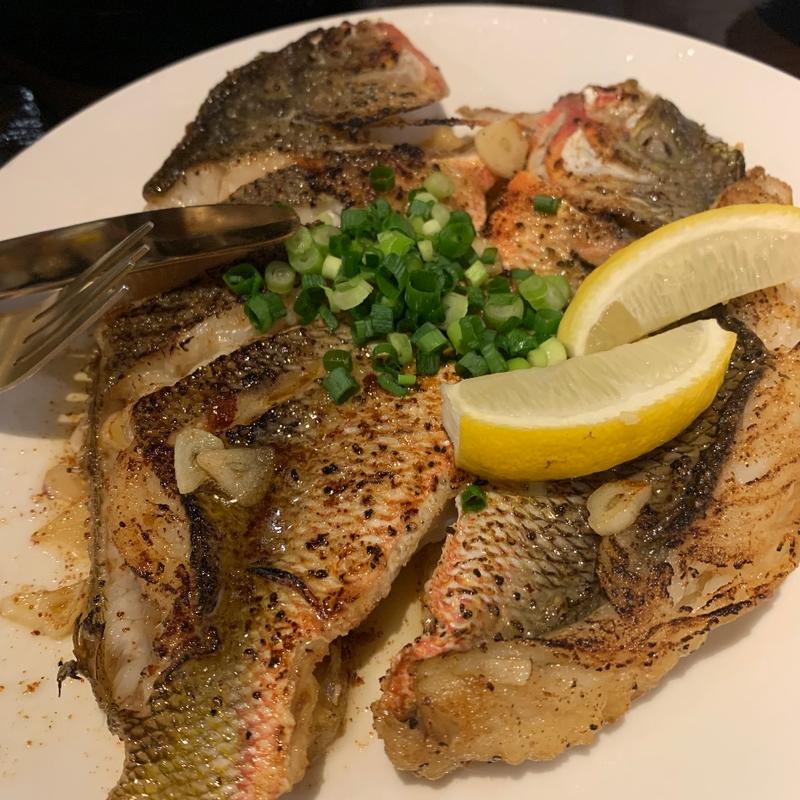 グルクンのバター焼き(沖縄料理と肉と魚　南風)