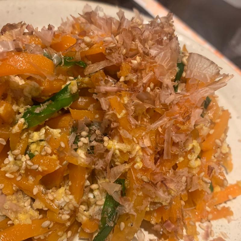 にんじんシリシリ(沖縄料理と肉と魚　南風)