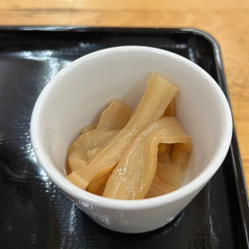 トッピング　メンマ(麻婆会館 北長岡店)