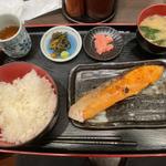 銀鮭定食(あじひろ)