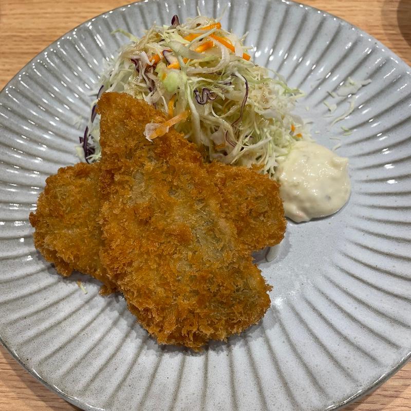 アジフライ（2枚）(三陽食堂 博多駅中央街店)