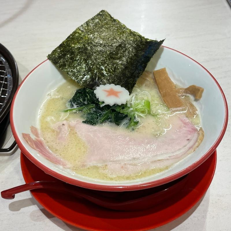 鶏白湯塩ラーメン(焼肉どうらく×上星商店 二俣川店)