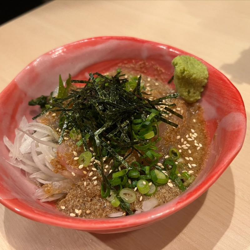 胡麻カンパチ(九州料理すがわ)