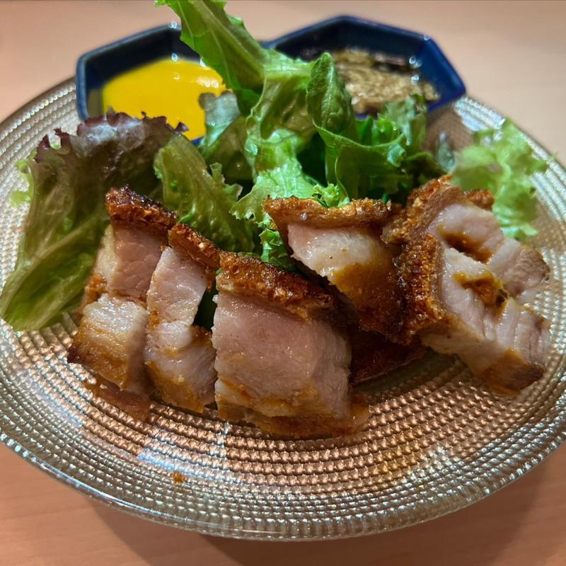 クリスピーポークベリー(九州料理すがわ)